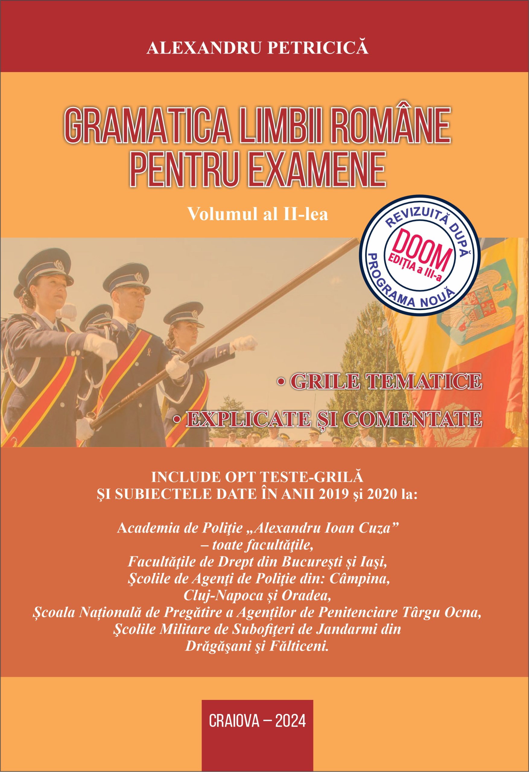 Gramatica Limbii Romane 2024 Vol II coperta