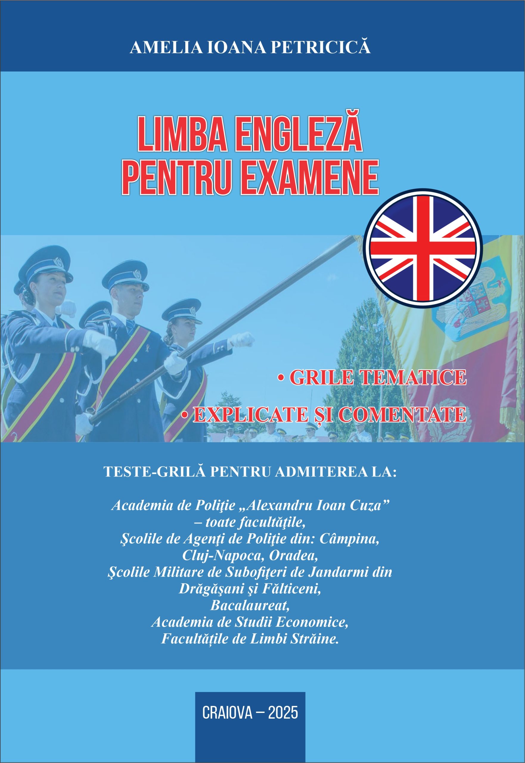 Limba engleza pentru examene 2025 coperta 1